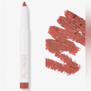 🆕FLOWER BEAUTY: Scribble Stick for Lips and Eyes: FULL SIZE Tickle Me Pink